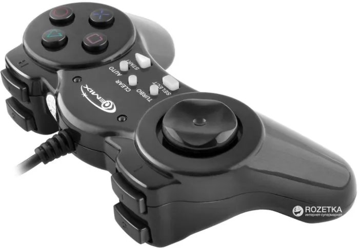 Проводной геймпад Gemix GP-40 PC Black (GP40B)