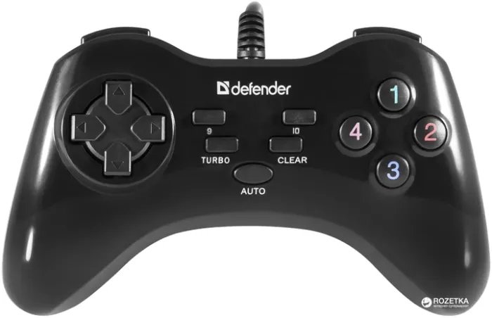 Проводной геймпад Defender Game Master G2 PC Black (64258)