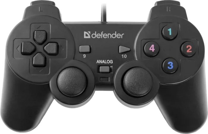 Проводной геймпад Defender Omega PC Black (64247)