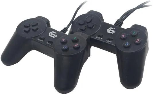 Проводной геймпад Gembird JPD-UB2-01 PC 2 шт Black