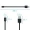 Зарядный кабель DOBE 3м USB / USB Type-C для геймпада DualSense Sony PlayStation PS5 / PS5 Digital Edition / Microsoft Xbox Series S,X / Nintendo Switch с LED подсветкой статуса зарядки
