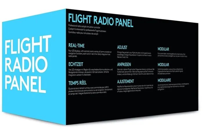 Приборная панель Logitech G Saitek Pro Flight Radio Panel (945-000011)