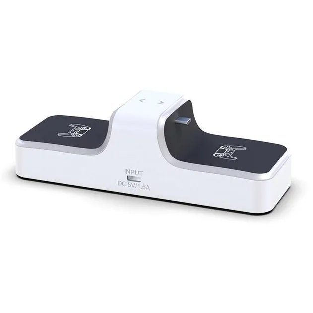Двойная Зарядная Док-станция Honcam c LED Индикацией для PlayStation 5 (PS5) DualSense (HC-A3703)