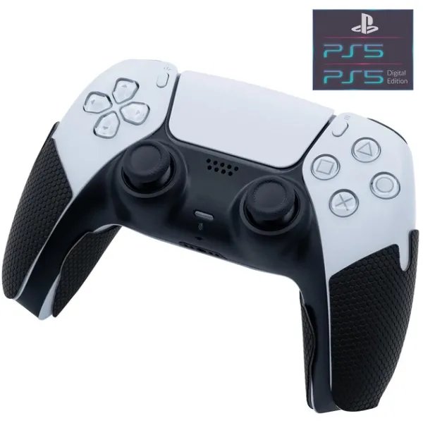 Силиконовые наклейки на ручки, прицельные кольца на стики (controller grips) для геймпада DualSense консоли Sony PlayStation 5 (PS5 / PS5 Digital Edition)