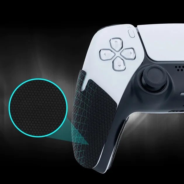 Силиконовые наклейки на ручки, прицельные кольца на стики (controller grips) для геймпада DualSense консоли Sony PlayStation 5 (PS5 / PS5 Digital Edition)