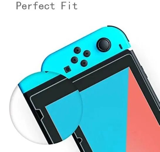Загартоване захисне скло Ricoddaa для Nintendo Switch 2.5 D, 9H, 0,3 мм