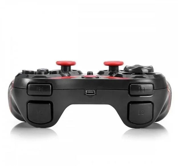 Беспроводной геймпад-джойстик GenGame X7 Bluetooth (С usb-передатчиком и креплением) Black