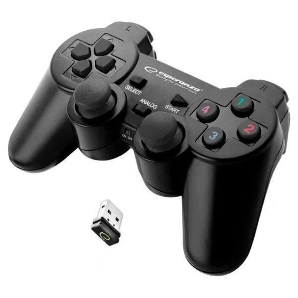 Беспроводной геймпад ESPERANZA GLADIATOR 108K PC/PS3 Black
