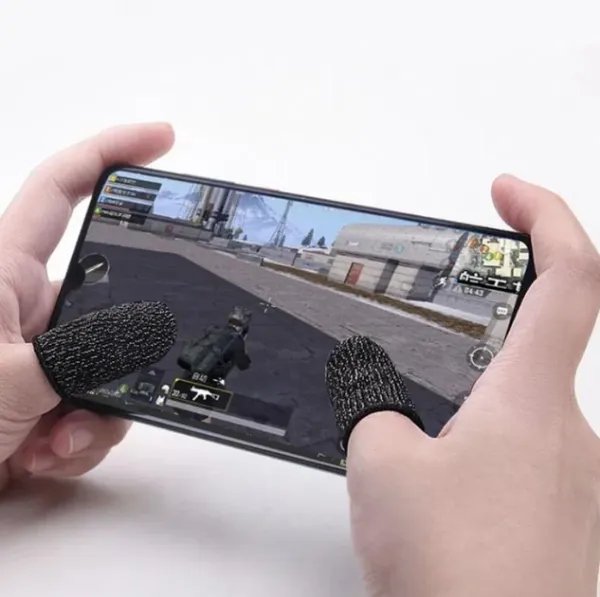 Напальчники для игр на телефоне мобильные напальчники 2 штуки Без бренда