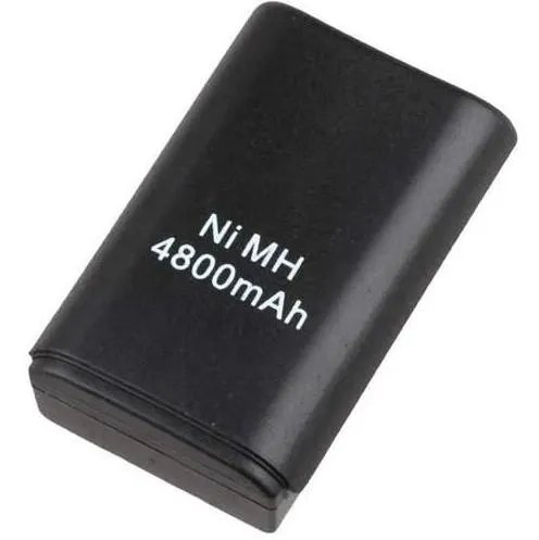Аккумулятор для геймпада UKC XBOX360 + зарядное устройство шнур подключения 4в1 Черный