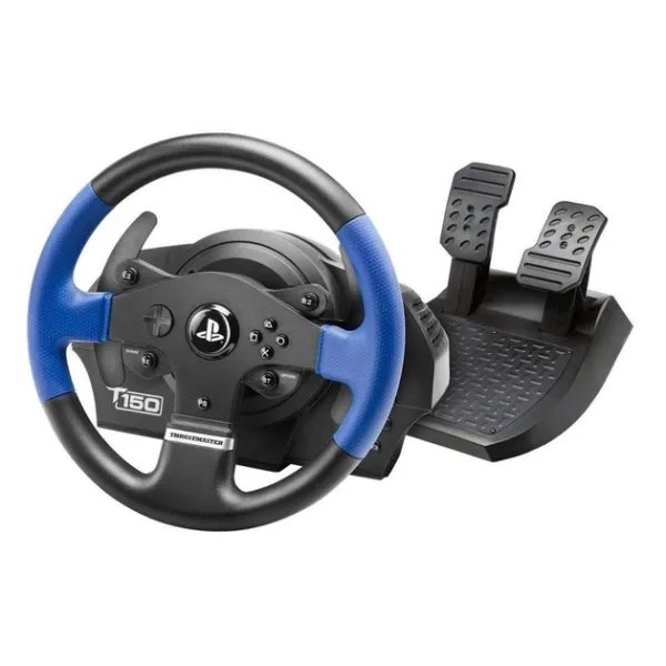 Дротове кермо Thrustmaster T150 Force Feedback Official Sony licensed PC/PS4 Black (4160628)