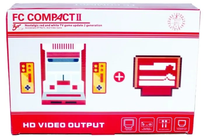 Игровая приставка Денди Джуниор 8 бит (поддержка картриджей Dendy)