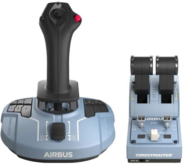 Проводной джойстик Thrustmaster TCA Officer Pack Airbus Edition Blue (2960842)