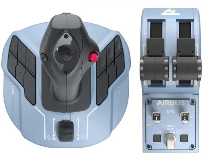 Проводной джойстик Thrustmaster TCA Officer Pack Airbus Edition Blue (2960842)