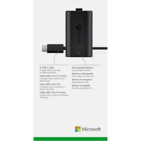 Xbox Rechargeable Battery + USB Type-C Cable for Xbox Series X and Xbox Series S (Play & Charge Kit)