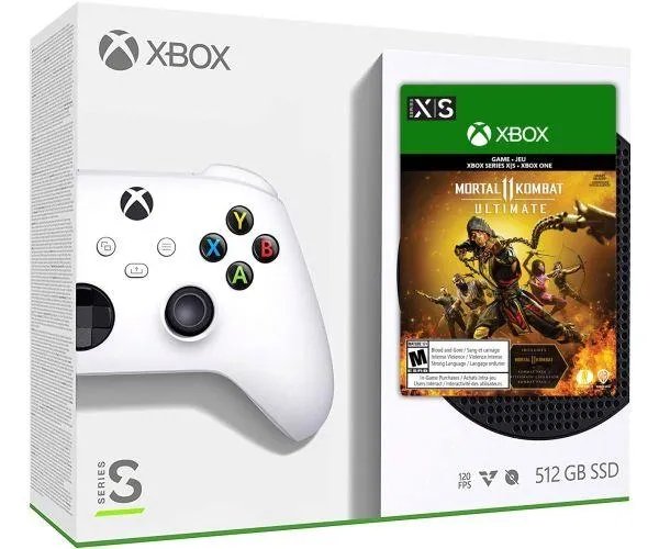 Microsoft Xbox Series S 512Gb + Mortal Kombat 11 Ultimate (русская версия)