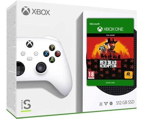 Microsoft Xbox Series S 512Gb + Red Dead Redemption 2 (русская версия)