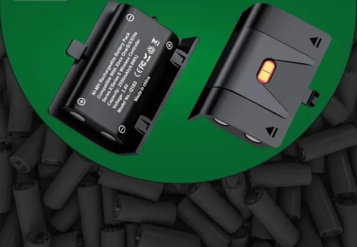 Док-станция BEBONCOOL + 2 аккумулятора 2555 mAh для геймпадов Xbox One (S/X) / Elite / Series (S/X) Black