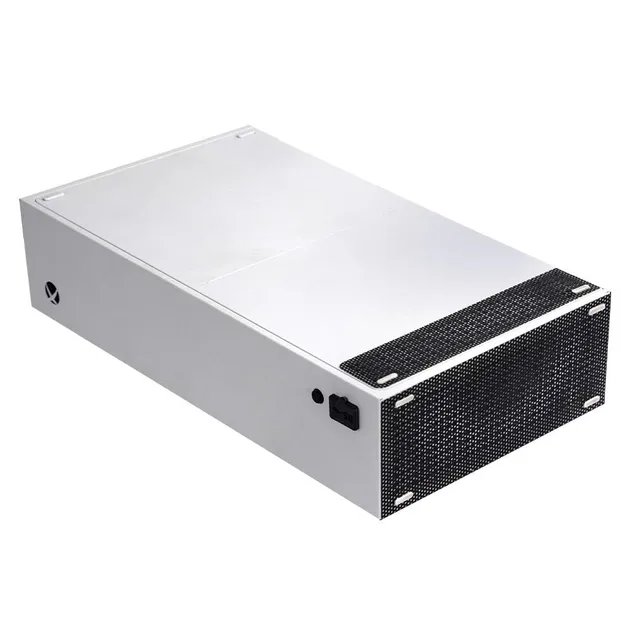 Пылезащитный комплект для игровой приставки-консоли Xbox Series S с четырьмя пылезащитными сетками и семью пылезащитными силиконовыми заглушками