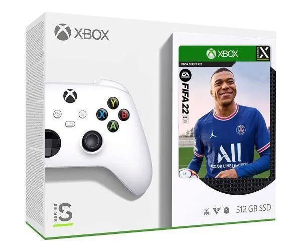 Microsoft Xbox Series S 512Gb + FIFA 22 (русская версия)