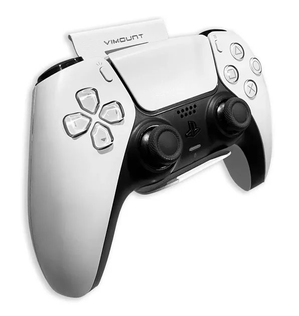 Держатели для геймпадов на стену ViMount DualSense PS5 (PS4, XBOX) 2шт белый