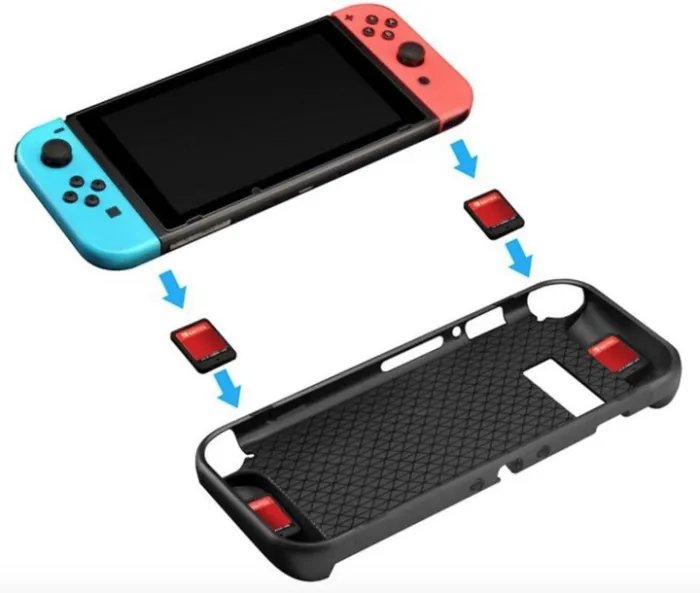 Силиконовый чехол GripCase MEO с ручками для Nintendo Switch