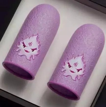 Напальчники для игр на телефоне Captain мобильные носки для пальцев для Pubg mobile Cod Free Fire 2 штуки Розовый