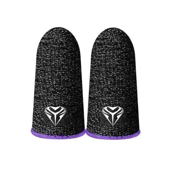 Игровые напальчники S02 для телефона 2шт Серо-фиолетовый