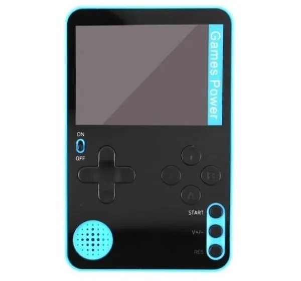 Игровая приставка JD-06 8 бит 500 игр ретро карманная | Портативная игровая мини консоль Черный