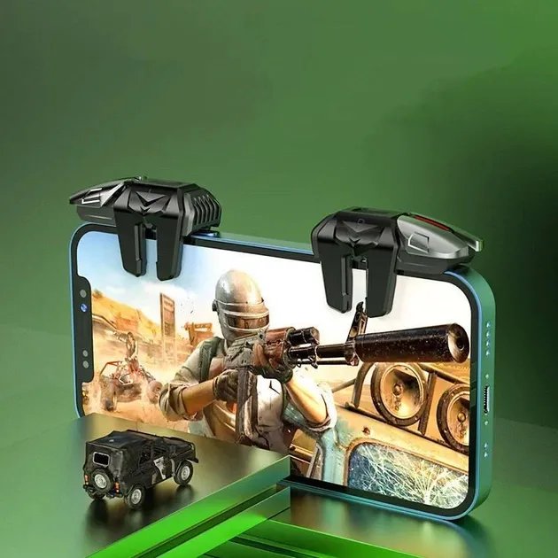 Беспроводной сенсорный геймпад триггер для смартфона на 6 пальца Union PUBG Mobile U9