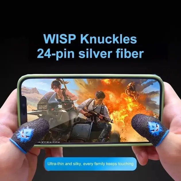 Напальчники для игр на телефоне Captain мобильные носки для пальцев для Pubg mobile Cod Free Fire 4 штуки