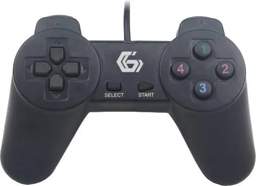 Проводной геймпад Gembird JPD-UB-01PC Black