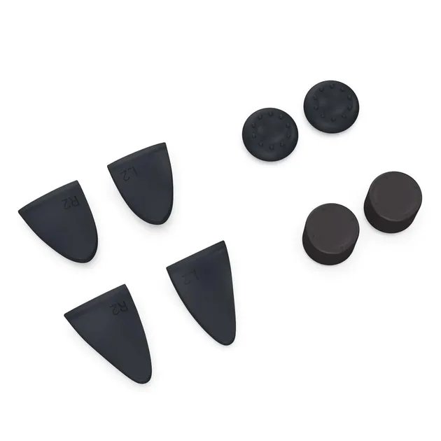 Силіконові накладки на стіки і тригери L2/R2 DOBE (trigger kit, thumb grips) для геймпада DualSense Sony PlayStation PS5 / PS5 Digital Edition