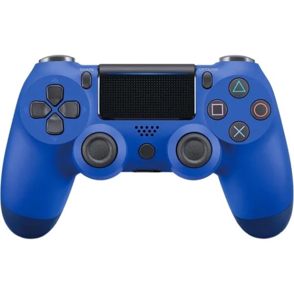 Беспроводной геймпад для приставки Play Station 4 Dualshock 4 V2 Blue Синий джойстик PS4