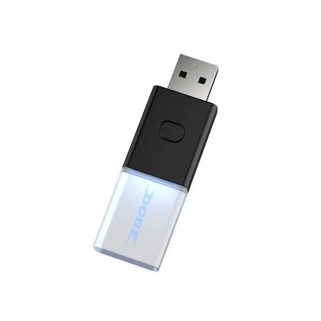 USB Bluetooth 5.0 адаптер-ресивер DOBE для геймпада DualSense консоли Sony PlayStation 5 (PS5 / PS5 Digital Edition), DualShock PS4 PRO / Slim / Fat, Microsoft Wireless Controller Xbox One / S / X, Nintendo Switch Pro