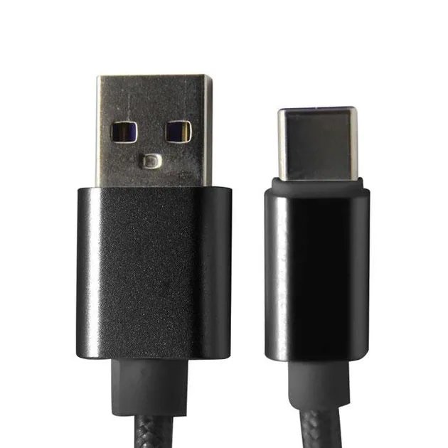 USB кабель Honson для зарядки джойстика PS5 Dualsense черный 3 метра