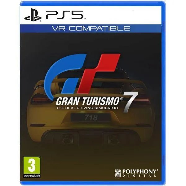 Sony PlayStation 5 White 825Gb + Gran Turismo 7 (русская версия)