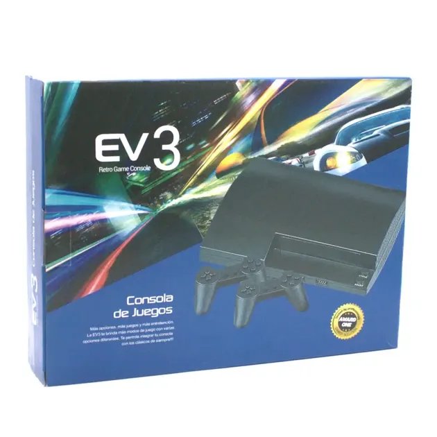 Приставка для игр EV3 с джойстиками и пистолетом