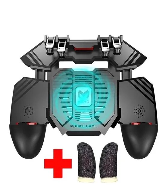 Бездротовий геймпад для смартфонів з вентилятором Union PUBG Mobile AK77 без батареї