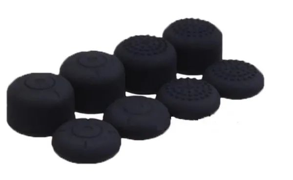 Накладки на стіки IVYUEEN для Nintendo Switch Joy-Con / Switch Lite Black