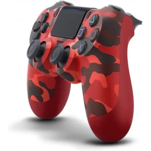 Джойстик для Sony PS 4 Камуфляж красный (BS-87)