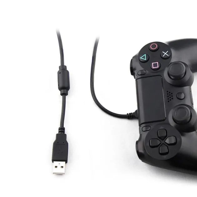 Зарядный кабель передачи данных DOBE 1.8м USB/micro USB для геймпада DualShock 4 консоли-приставки Sony PlayStation PS4 PRO / PS4 Slim / PS4 Fat