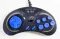 Джойстик для приставки Сега 16 бит Магистр Турбо син. кнопки