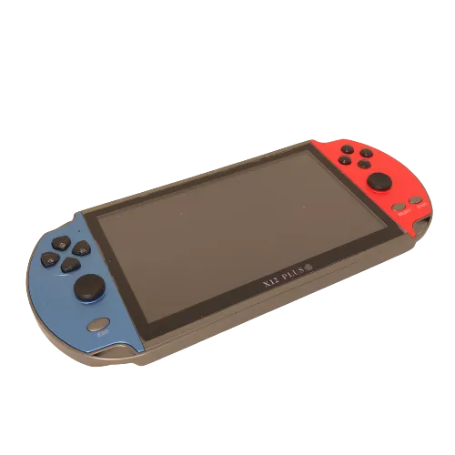 Игровая ретро приставка Puls PSP X12Puls 10000 игр 16gb-7" Портативная консоль с установленными играми, ТВ выход, с картой microSD 32Гб в комплекте