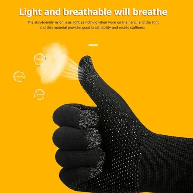 Перчатки Memo Gaming Glove для сенсорных экранов, Black