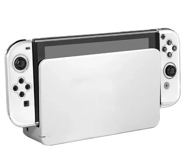 Прозрачный силиконовый чехол Haifva для Nintendo Switch OLED