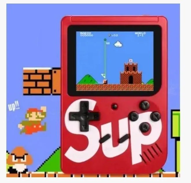 Игровая консоль с джойстиком GAME SUP 6927 400 игр черная
