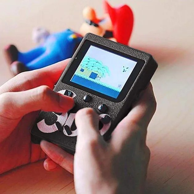 Игровая консоль с джойстиком GAME SUP 6927 400 игр черная