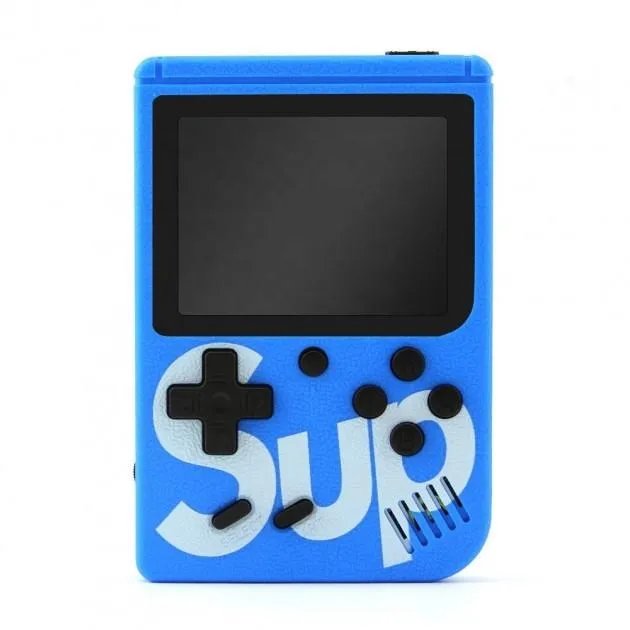 Игровая консоль с джойстиком GAME SUP 6927 400 игр синяя