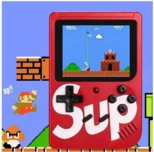 Игровая консоль с джойстиком GAME SUP 6927 400 игр синяя